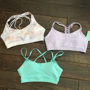 Lot of 3 Forever 21 Sports Bras